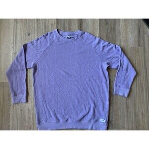 Banks Journal Forum Deluxe Fleece Light Purple Sweatshirt Size XL